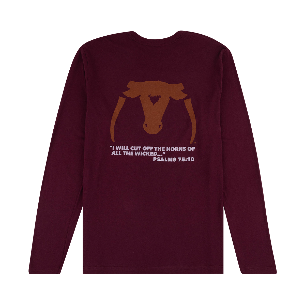 Maroon LS with SEO Logo and Bible Verse