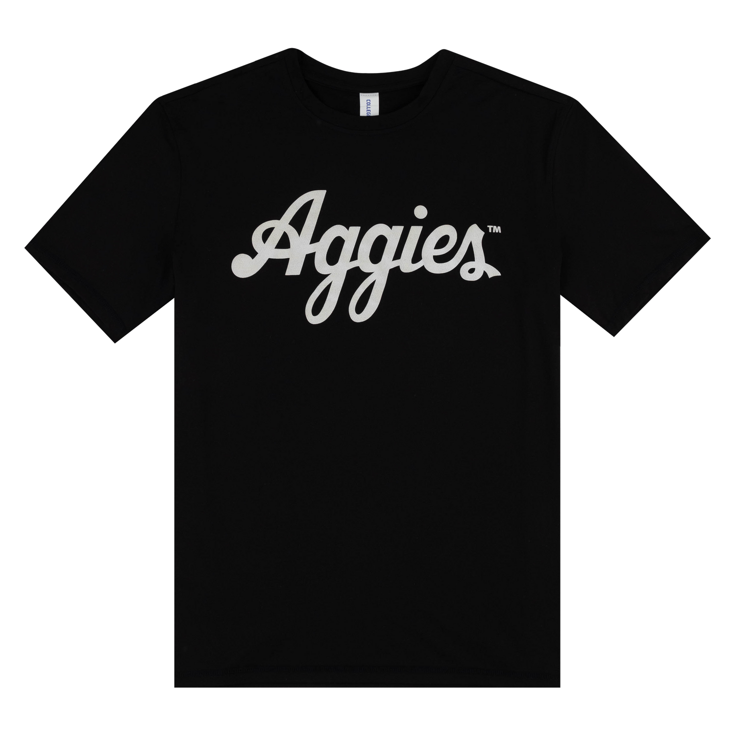 Black Script Aggies Tee