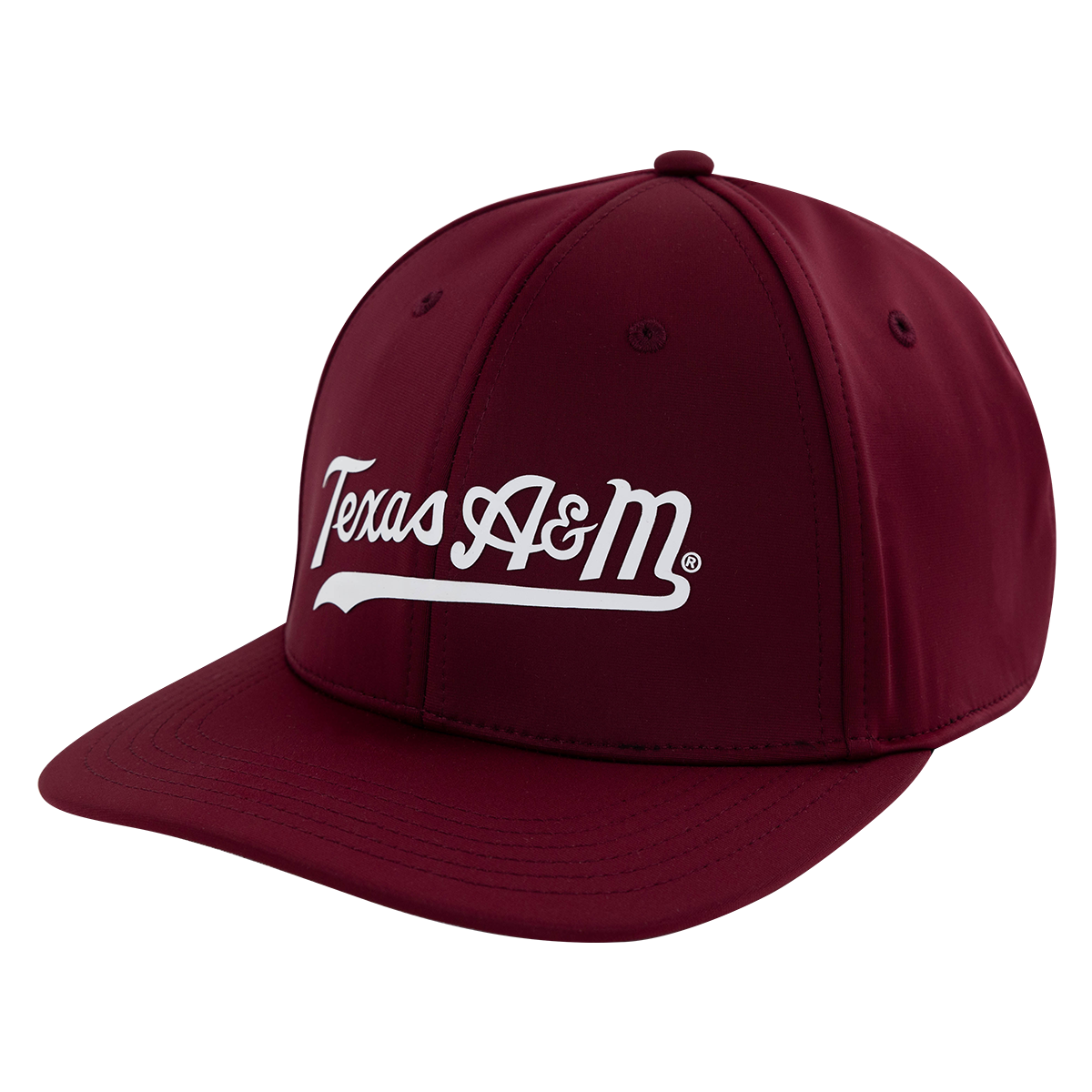 Maroon cap with 'Texas A&M' logo 