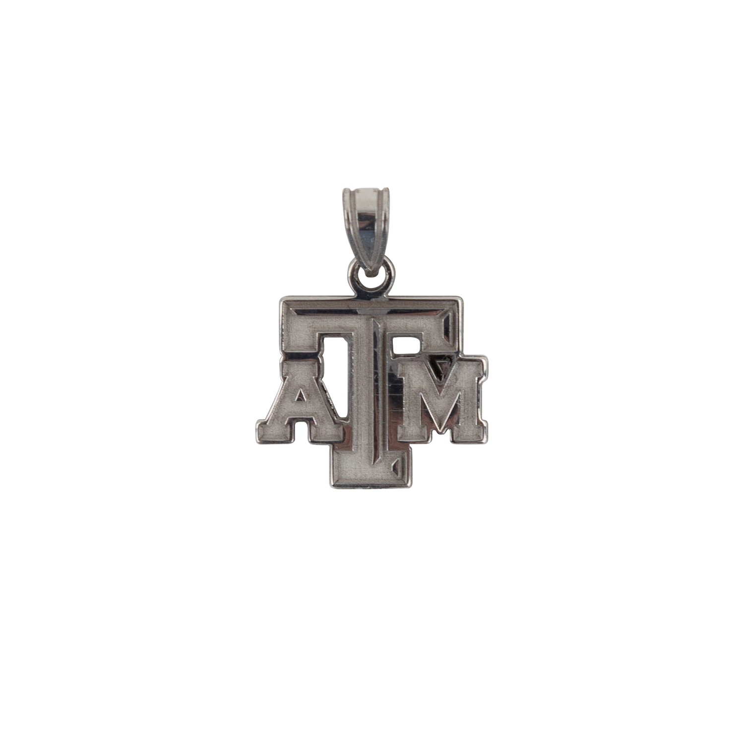 Sterling Silver Block ATM Charm