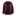 Burgundy oversized pullover hoodie with drawstring hood, raw-edge seam detailing on the shoulders and sleeves, dropped shoulder fit, and ribbed cuffs and hem.