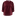 A burgundy eyelet blouse with a mock neck, 3/4 sleeves, and a gathered waist, shown against a plain white background.