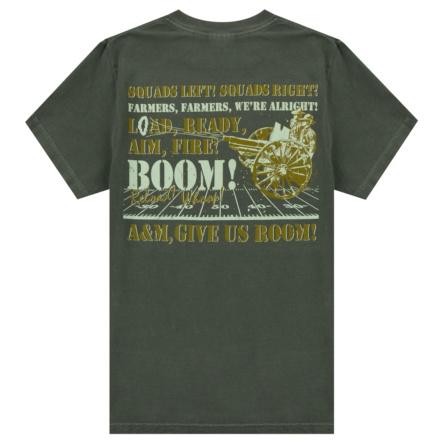 Texas A&M Ready Aim Fire Boom T-Shirt