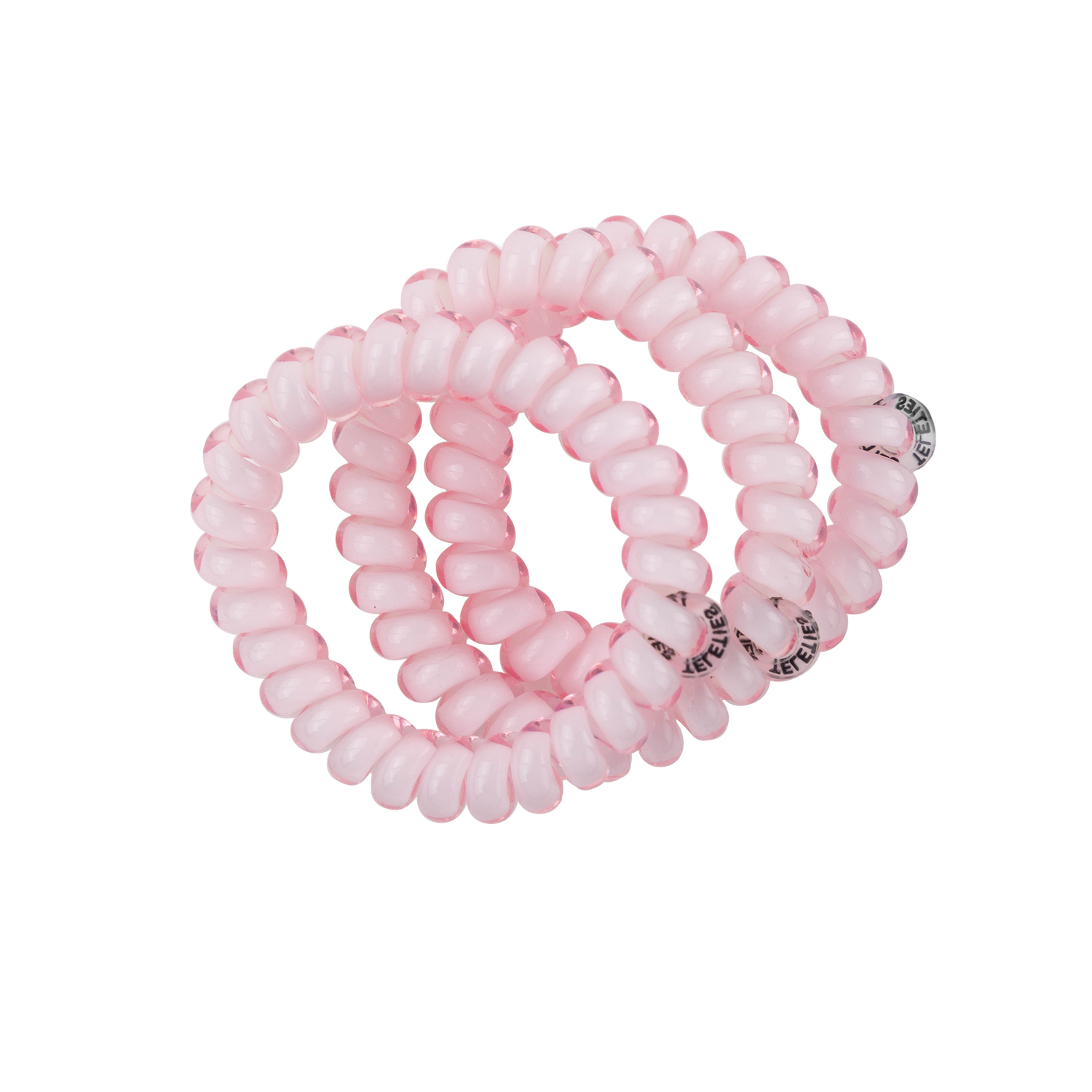 Pack of 3 pink hair ties