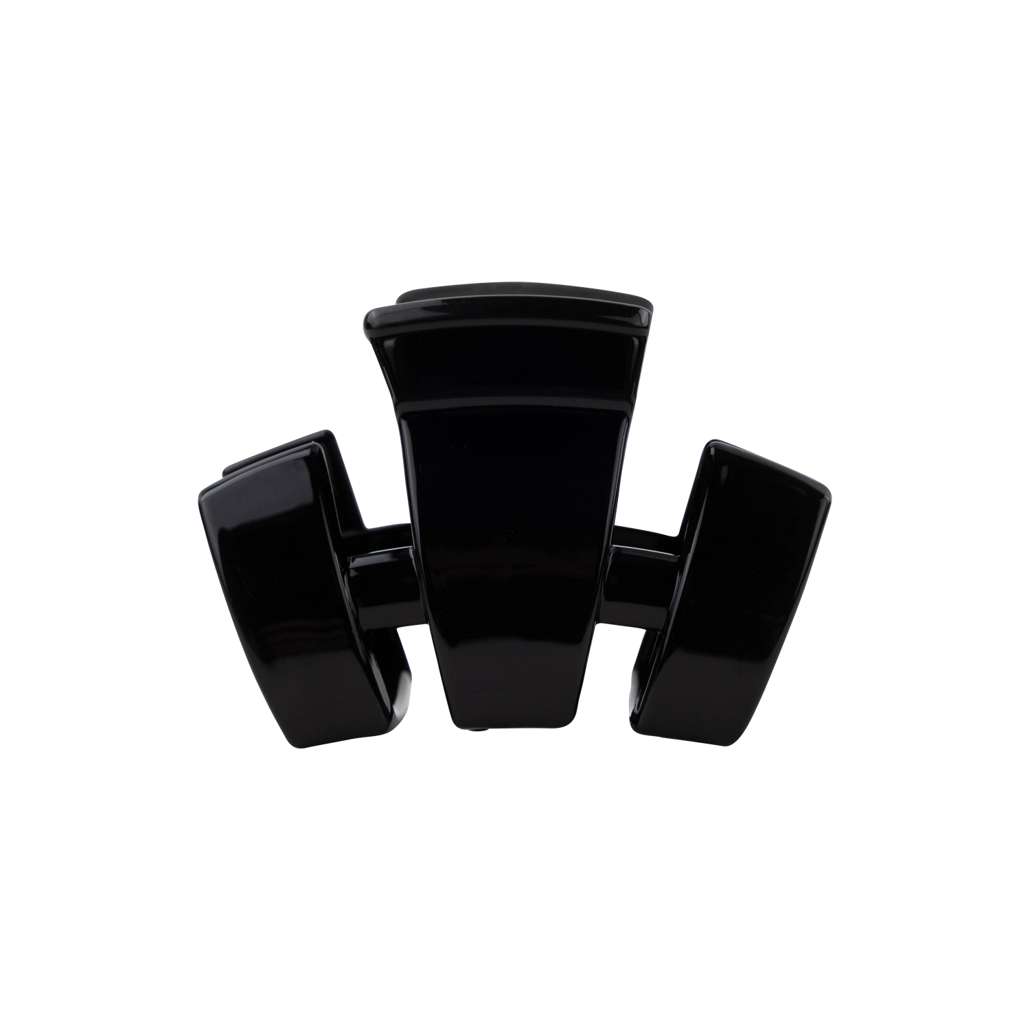 Small black claw clip