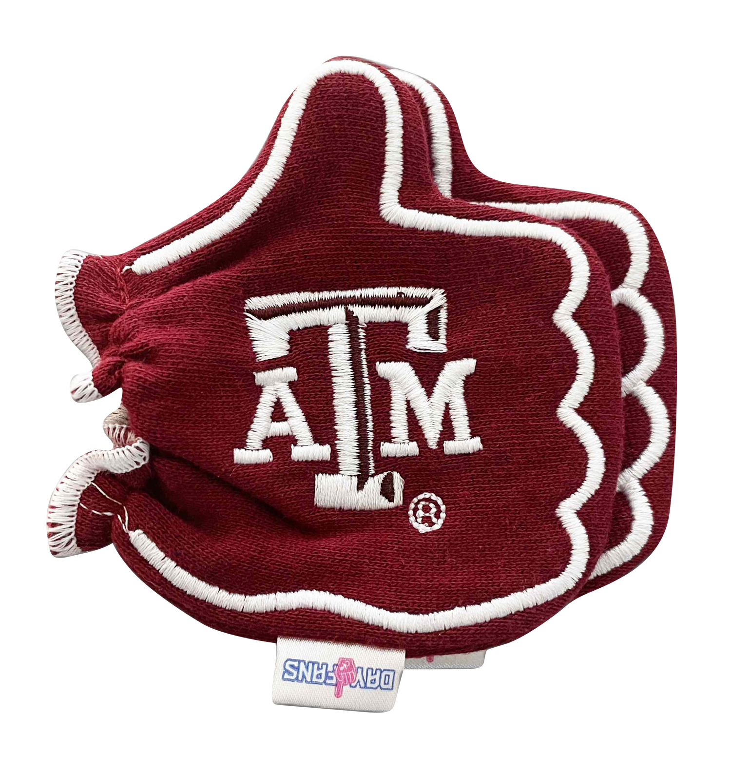 Texas A&M Gig 'Em Maroon Newborn Baby Mittens