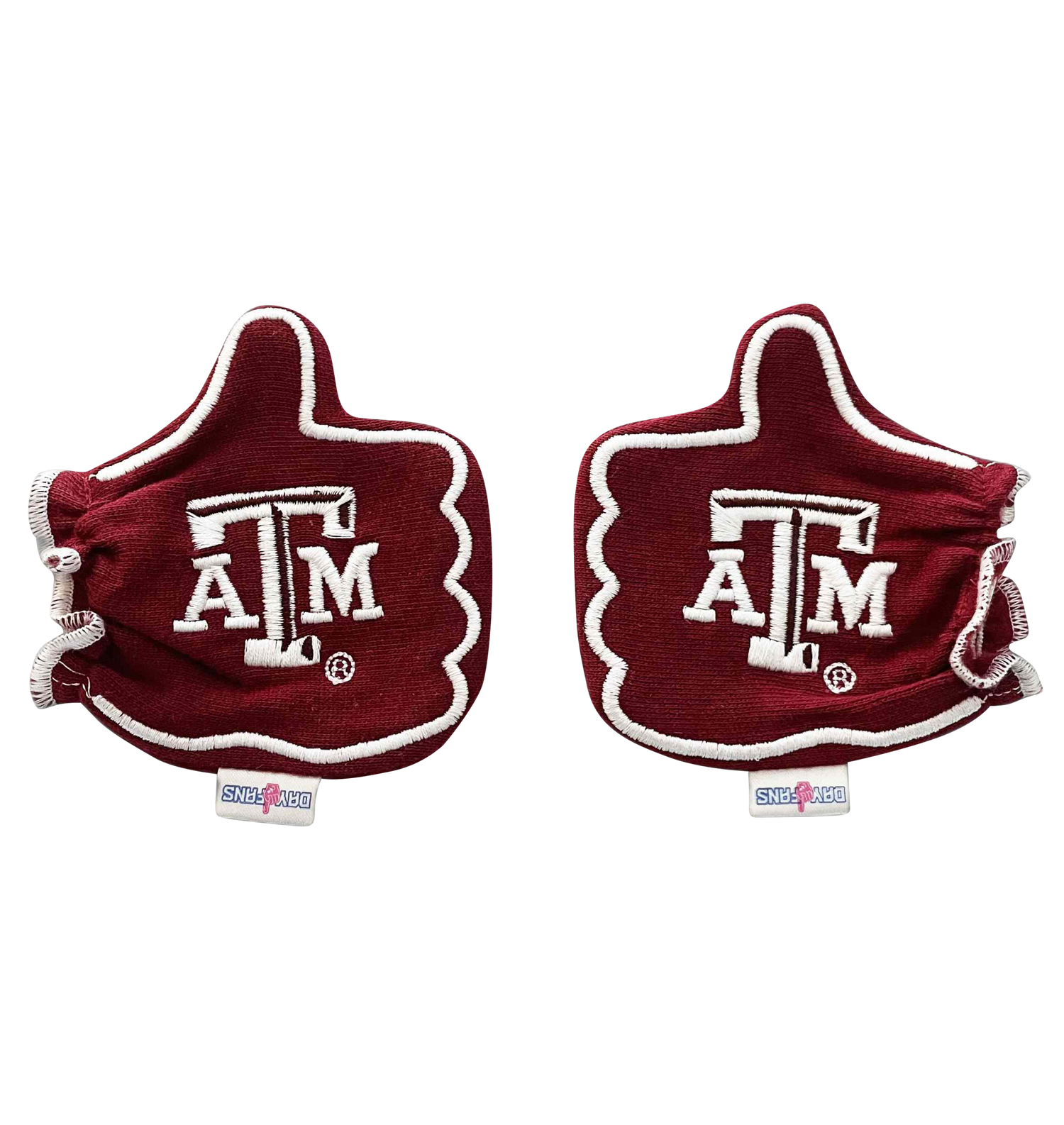 Texas A&M Gig 'Em Maroon Newborn Baby Mittens