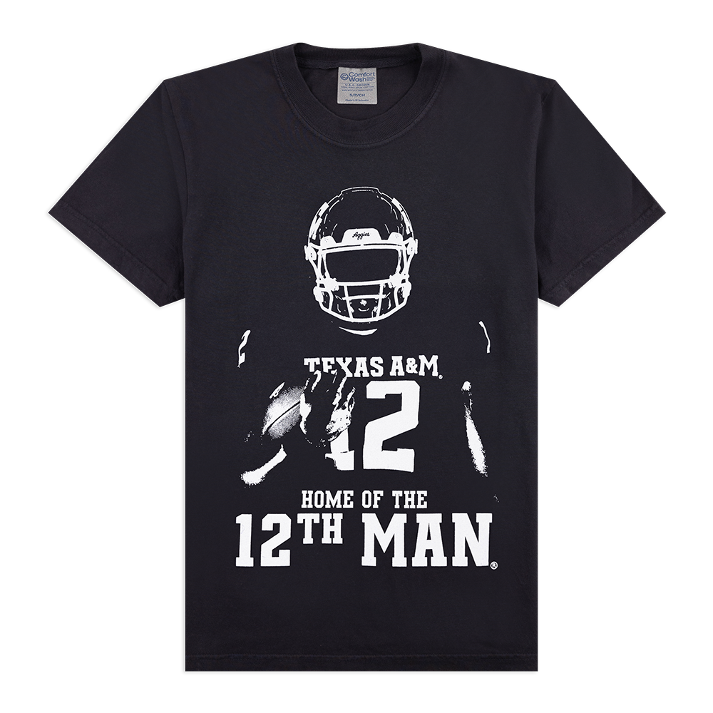 Black 12th Man Tee