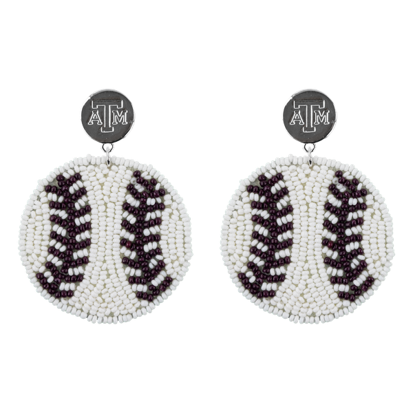 Baseball Earrings