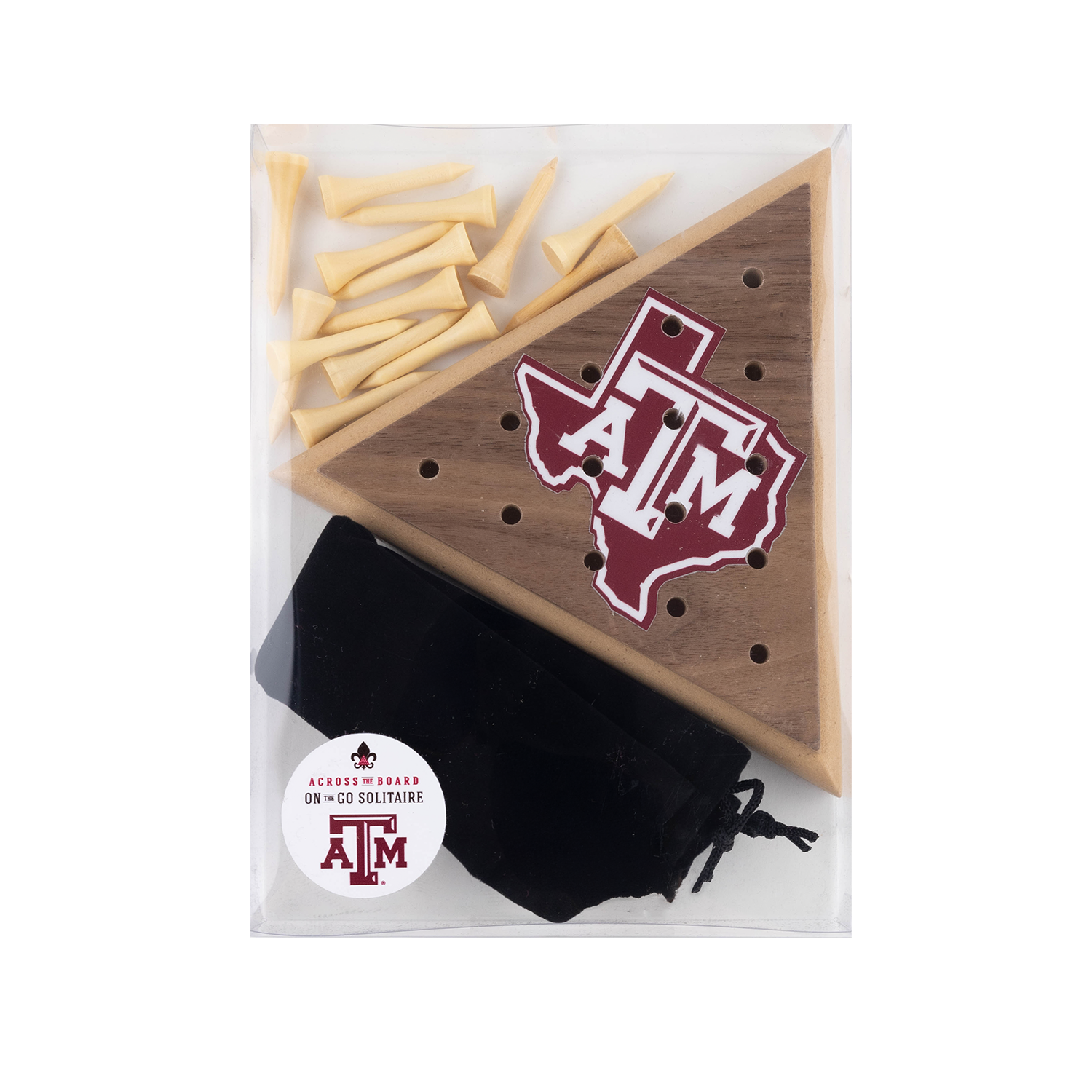 Tricky Triangle Peg Board Game
