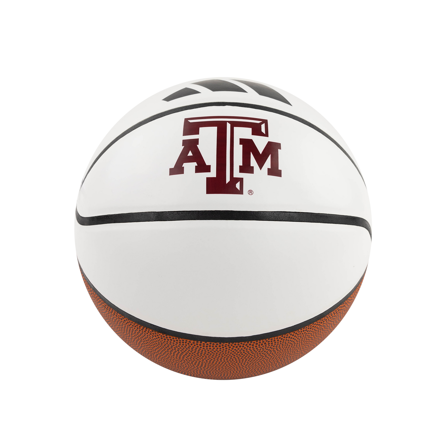 Basketball with Texas A&M logo