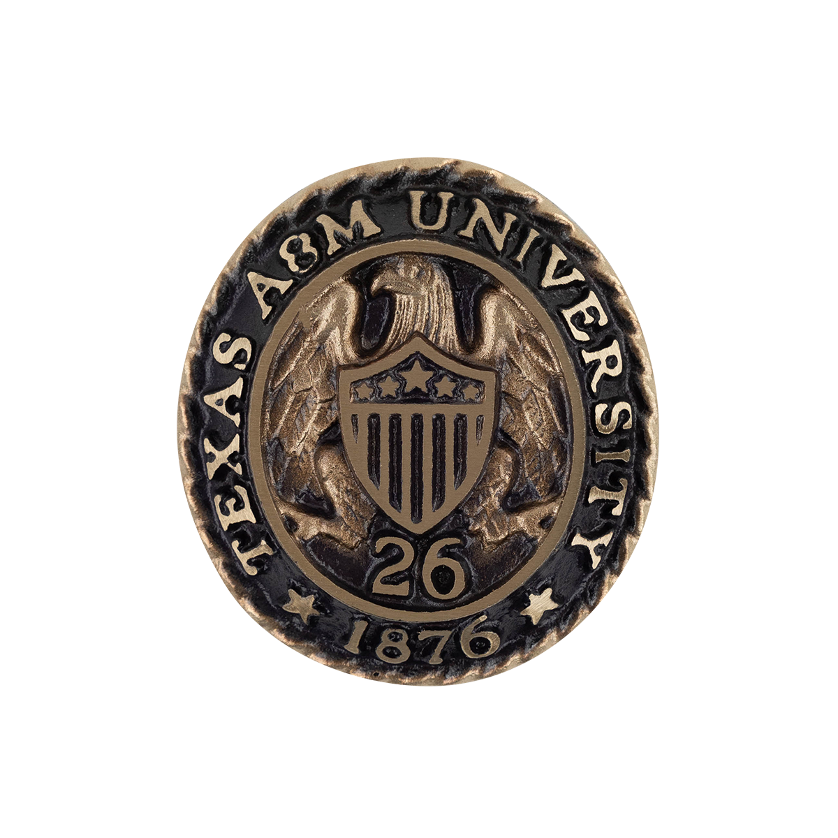 Ring Crest Paper Weight CO '26