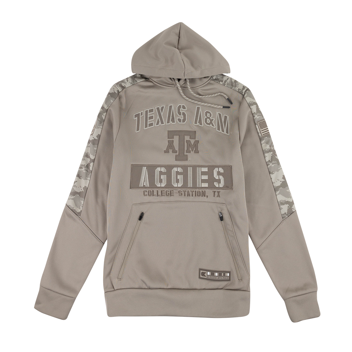 Tan Camo Pullover