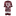 Maroon and white dress with Texas A&M logo 