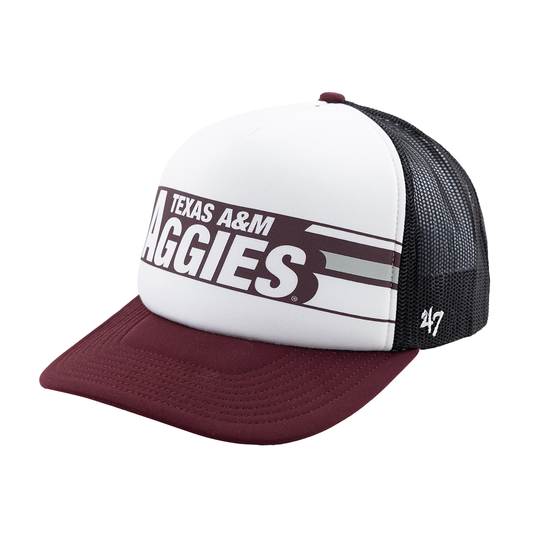 Aggies Stack Line Foam Trucker Hat – Aggieland Outfitters