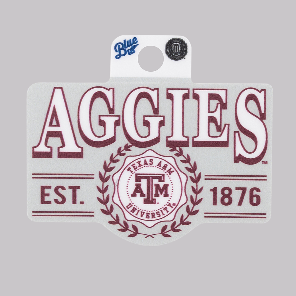 Texas A&M Aggies Time Flies Sticker
