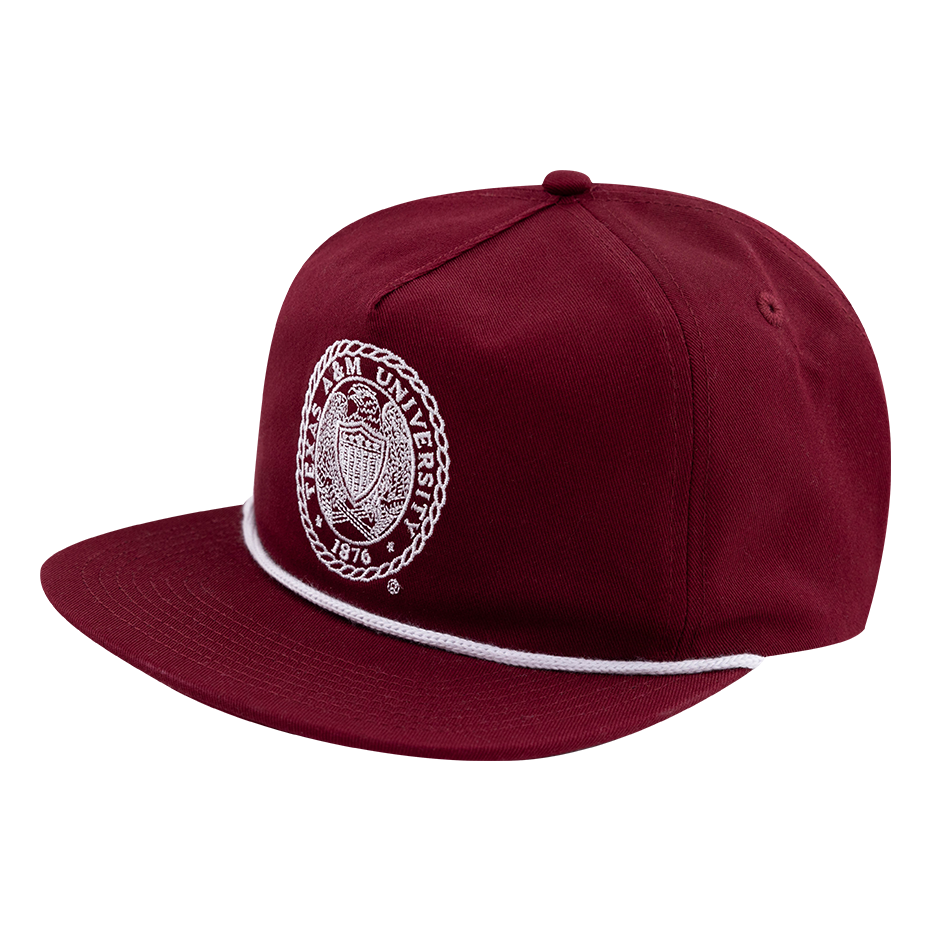 Texas A&M CONCHO Redass Crown Cap in Maroon