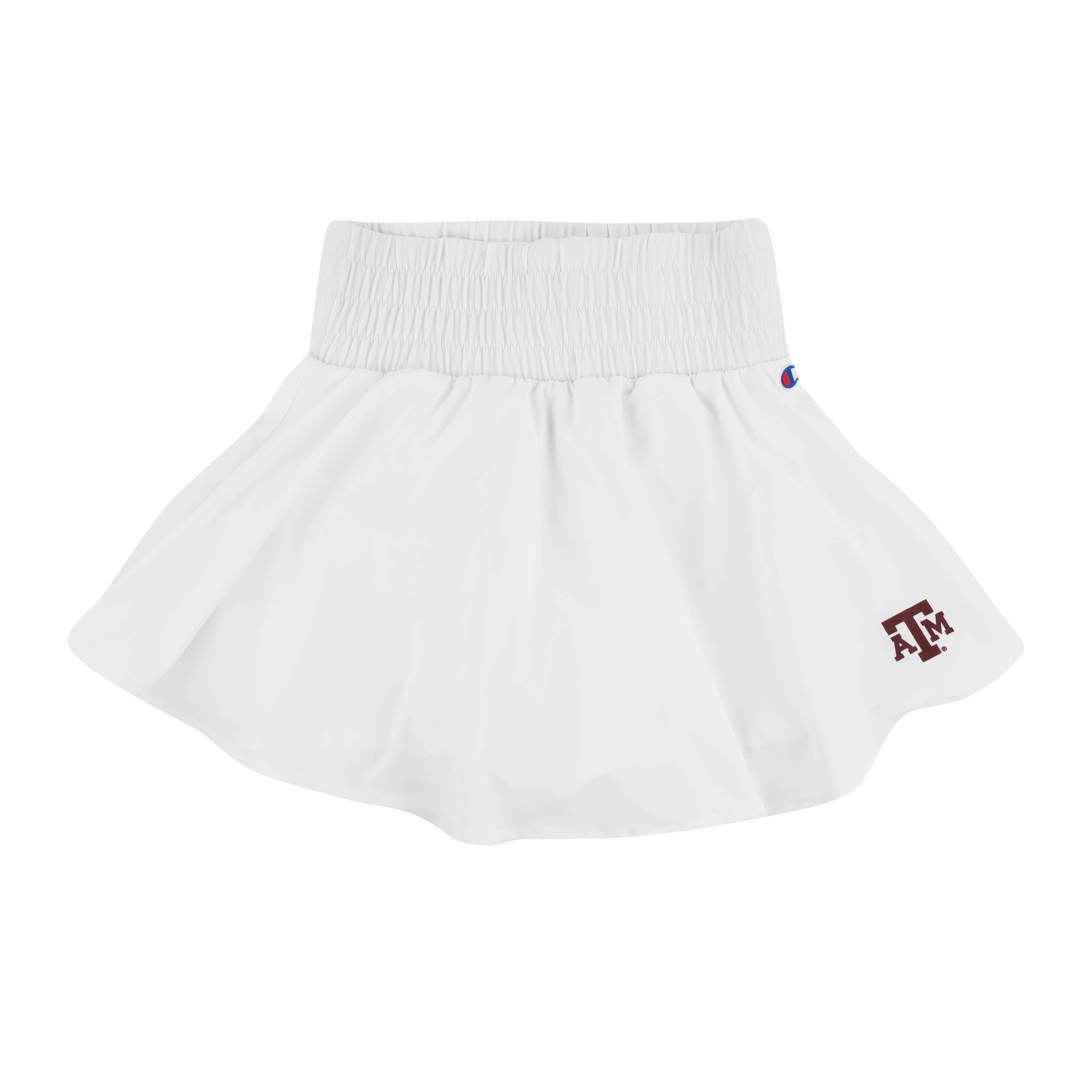 Texas A&M Champion Ruffle Woven Skirt