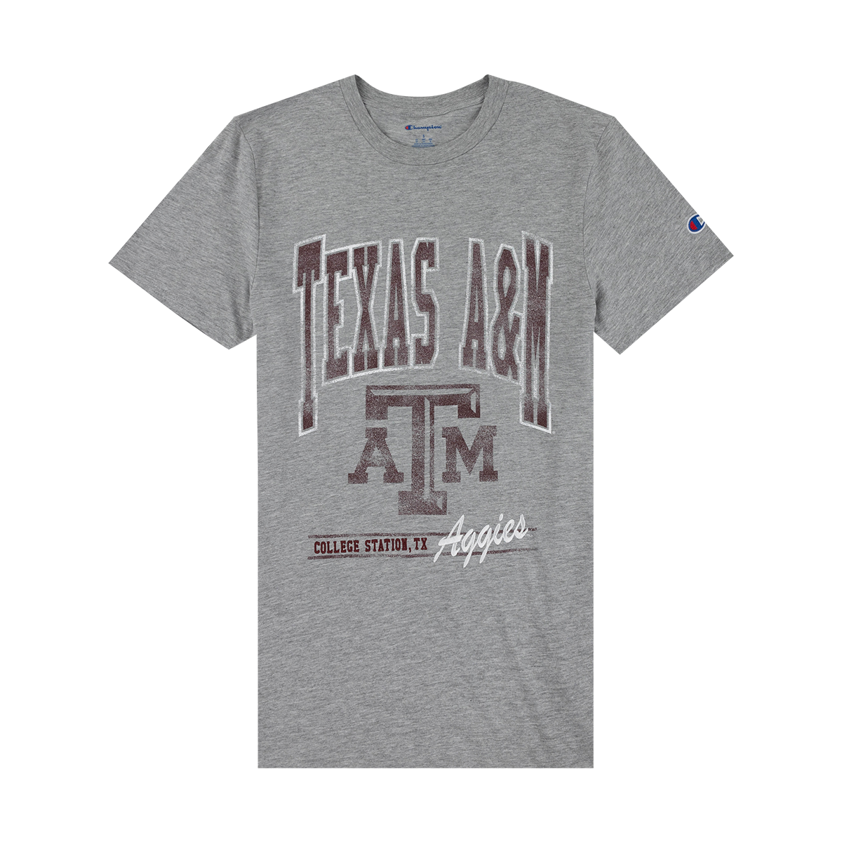 Grey Texas A&M Champion T-Shirt
