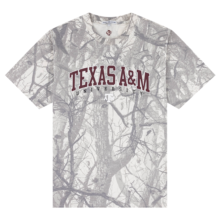 Texas A&M Collegiate Outfitters Arch T-Shirt in Camo