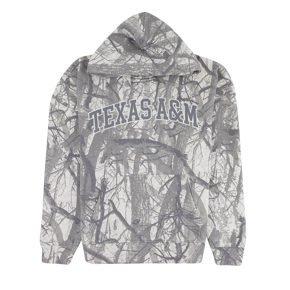 Texas A&M Collegiate Outfitters Arch Camo Tonal Hoodie