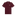 Maroon polo shirt with a logo 