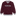 Maroon Texas A&M University pullover sweatshirt with white and black striped rib-knit V-neck collar, cuffs, and waistband, featuring white block lettering and embroidered-style script logo on the front.
