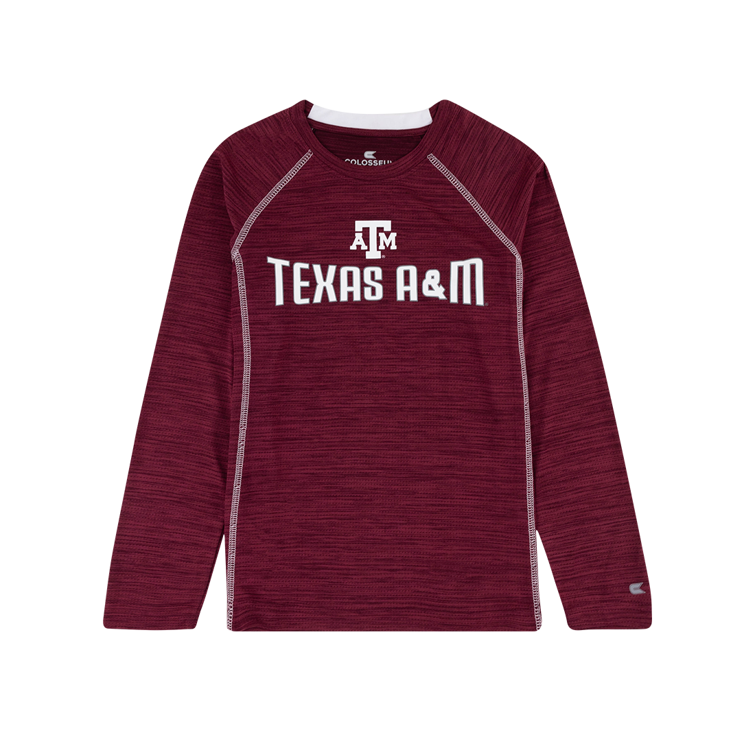 Maroon Long Sleeve Texas A&M Shirt