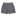 Gray athletic shorts with maroon ATM logo on the left pant leg.