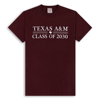 Texas A&M Comfort Wash Class of 2030 T-Shirt