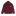 Maroon pullover hoodie with white ATM logo on the left side of the chest