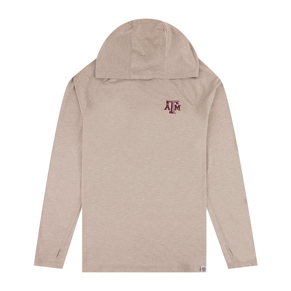 Sandy Brown Colored T-Shirt Hoodie