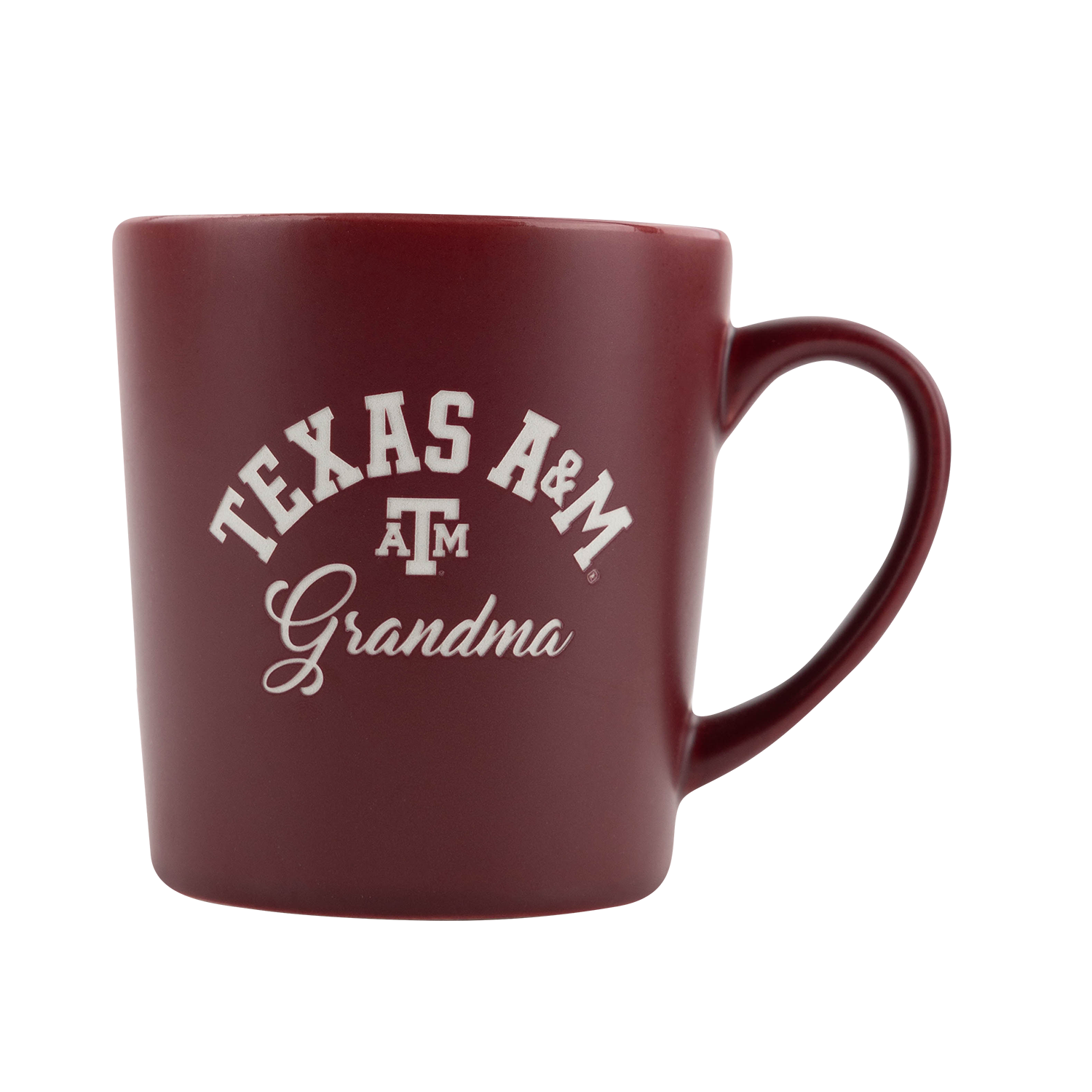 Maroon Embossed Grandma Mug