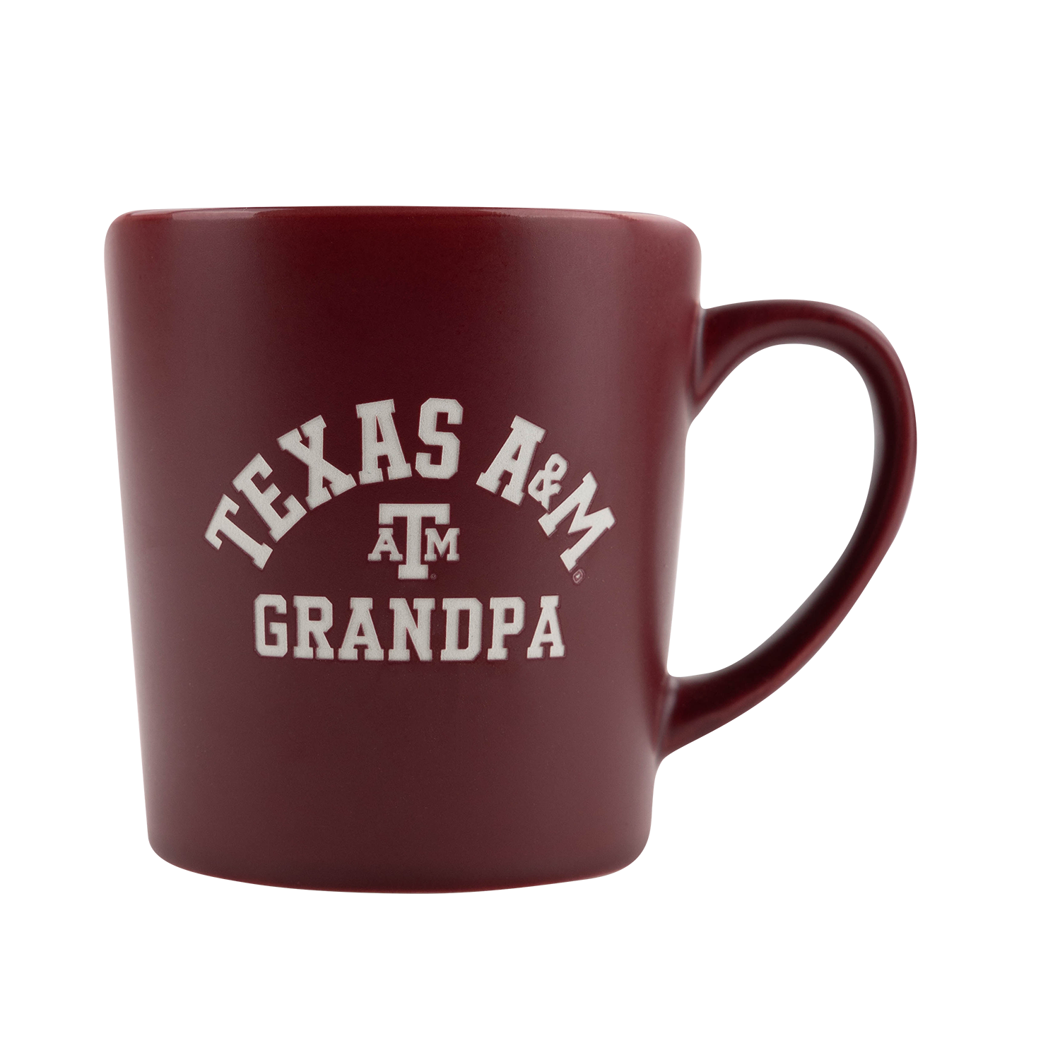 Maroon Embossed Grandpa Mug