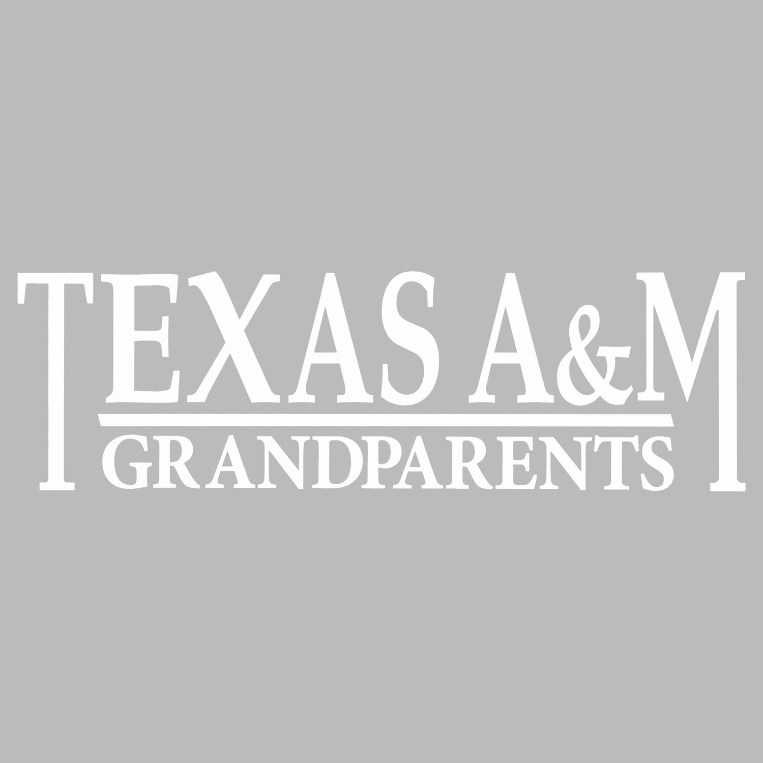 Texas A&M Grandparents Decal