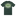 Green t-shirt with 'Hullabaloo' logo on the back 