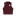 Maroon sleeveless quarter zip top with performance material and built in bra. White ATM logo on the left side of the chest