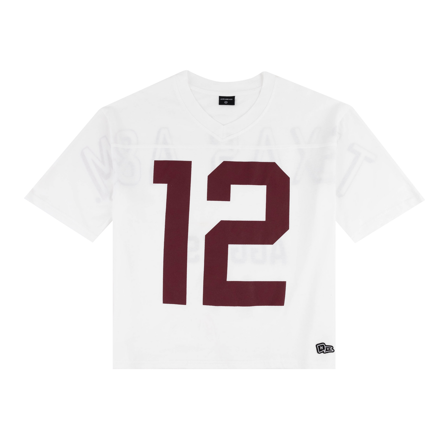 White Oversized Jersey Tee