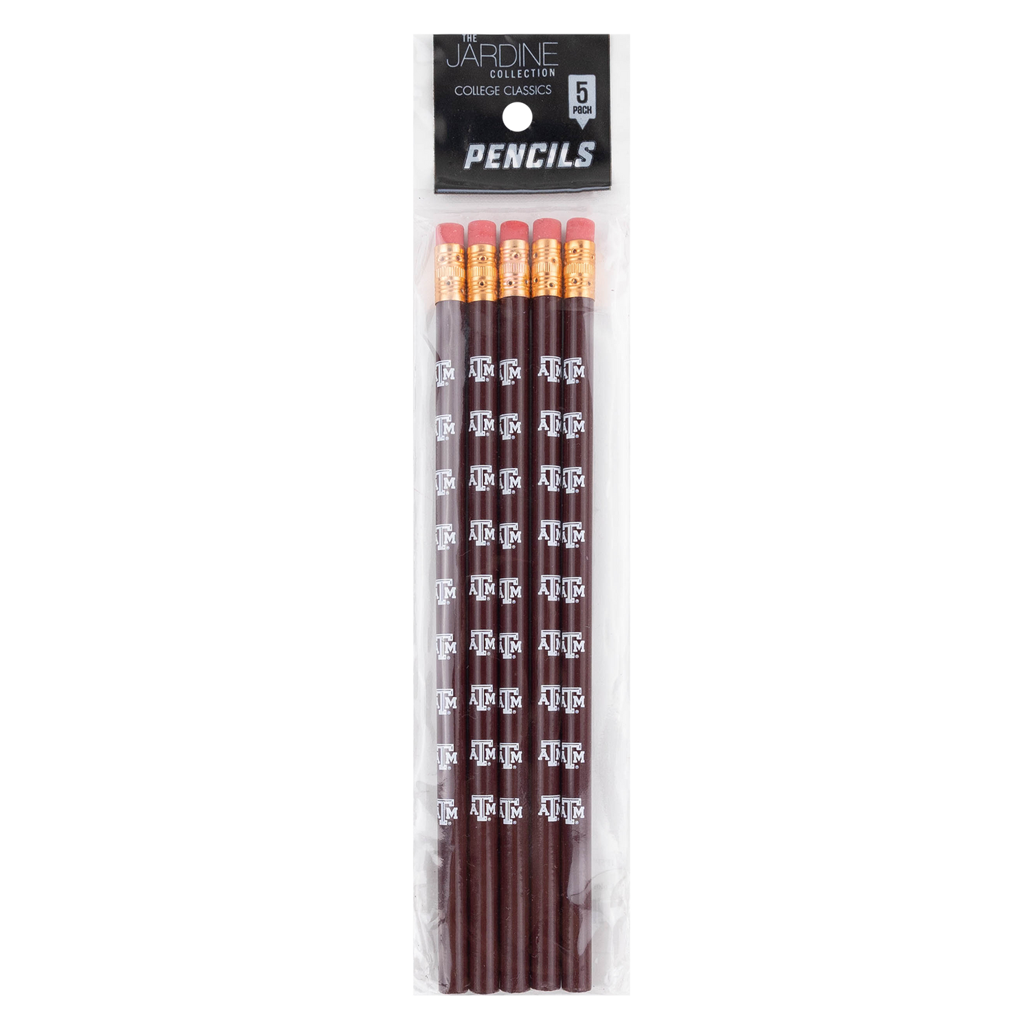 Pack of pencils with a visible brand label