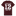 Maroon shirt with white print
