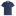 Navy polo with print of birds and golf clubs and pink ATM logo on the left side of the chest