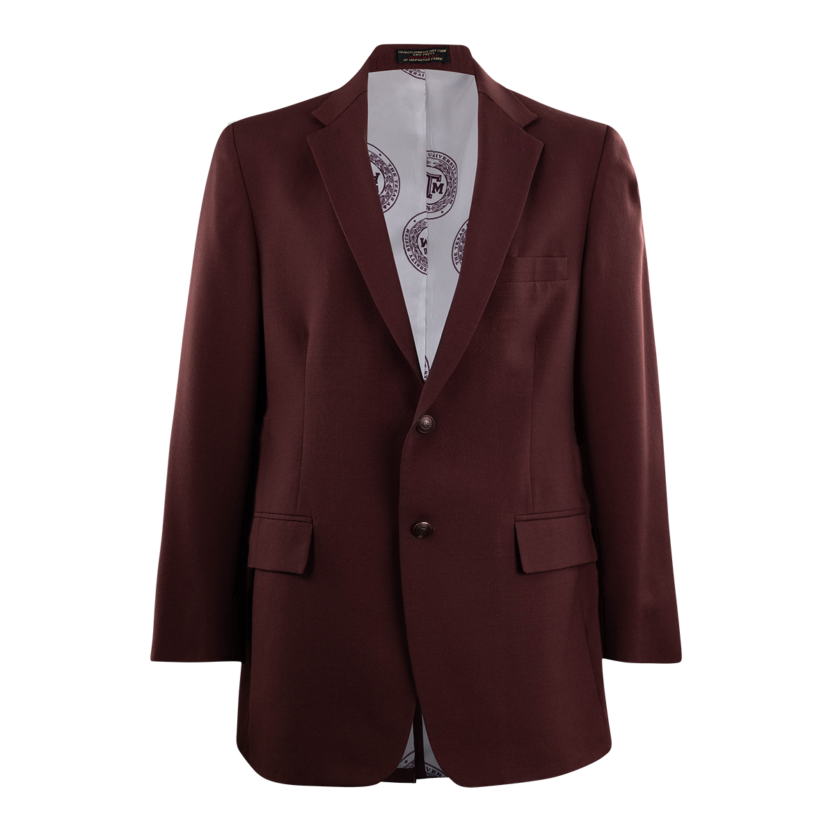 Texas A&M Logo Lining Men's Blazer in Maroon