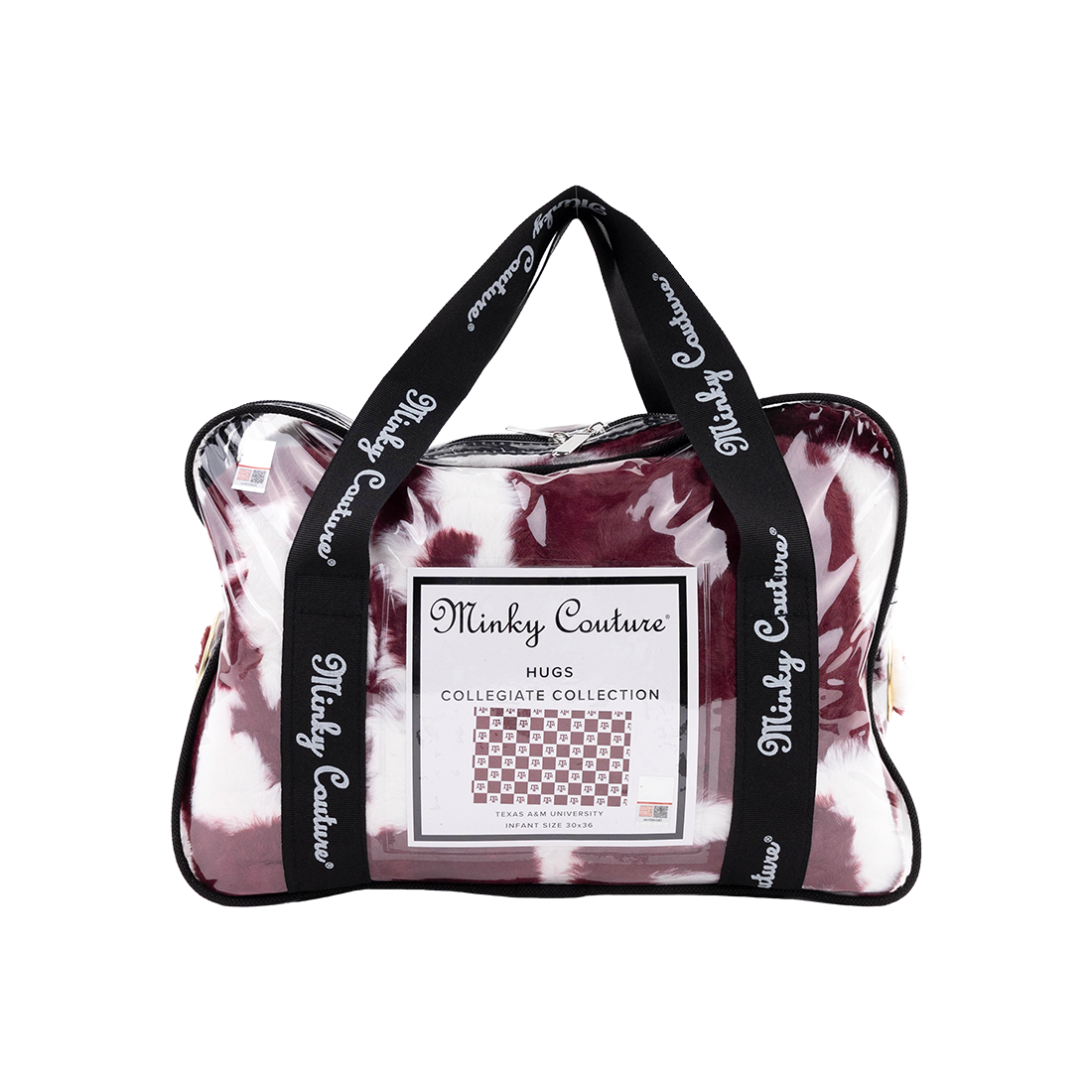 Texas A&M Minky Couture Infant Blanket