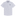 White button down with blue geo twill print and blue ATM logo on the left side of the chest