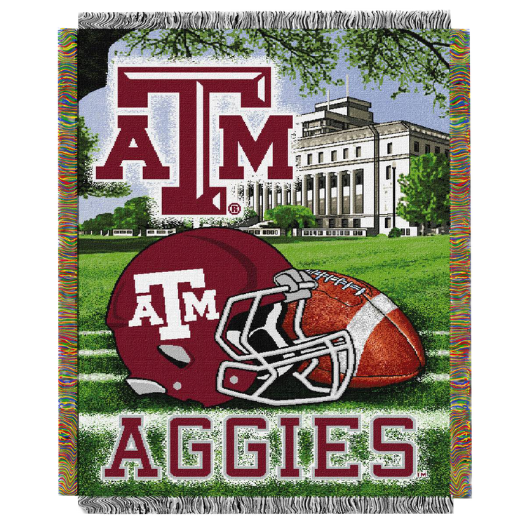 Texas A&M Home Field Advantage Throw Blanket - Aggieland Outfitters