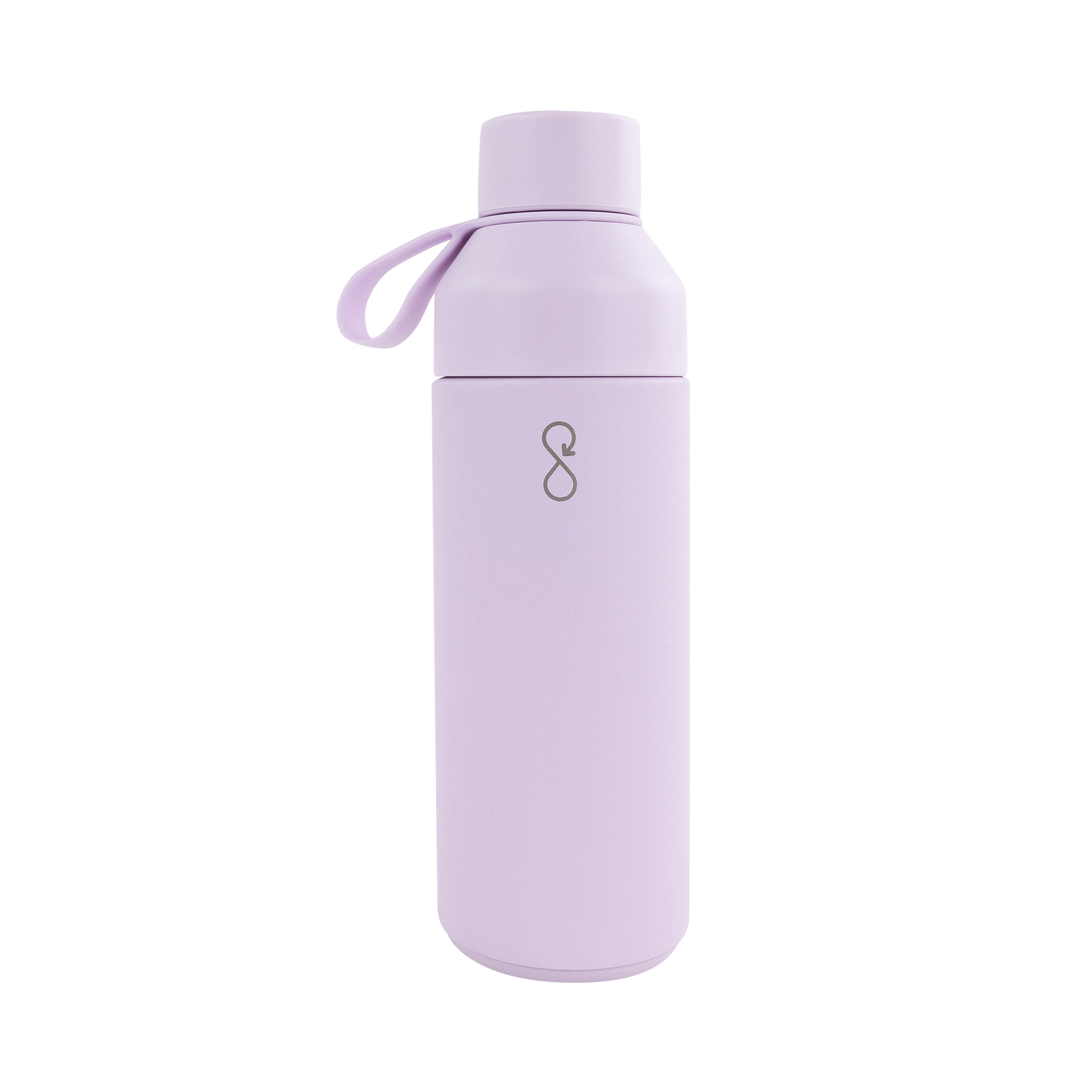 Lavender Ocean Bottle with Silver Texas A&M Logo