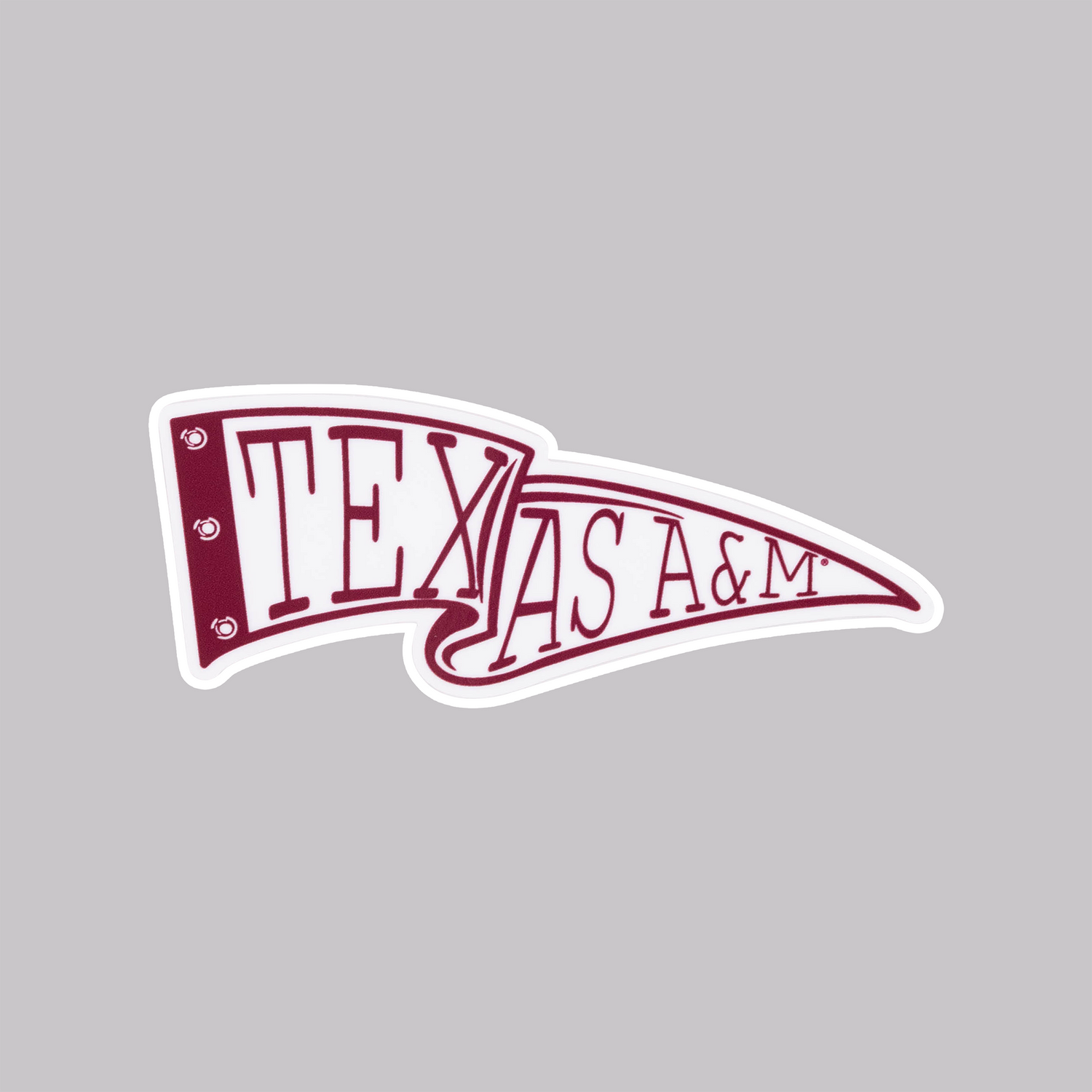 Texas A&M Pennant Sticker