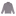 Gray quilted quarter zip with navy ATM logo on the left side of the chest.