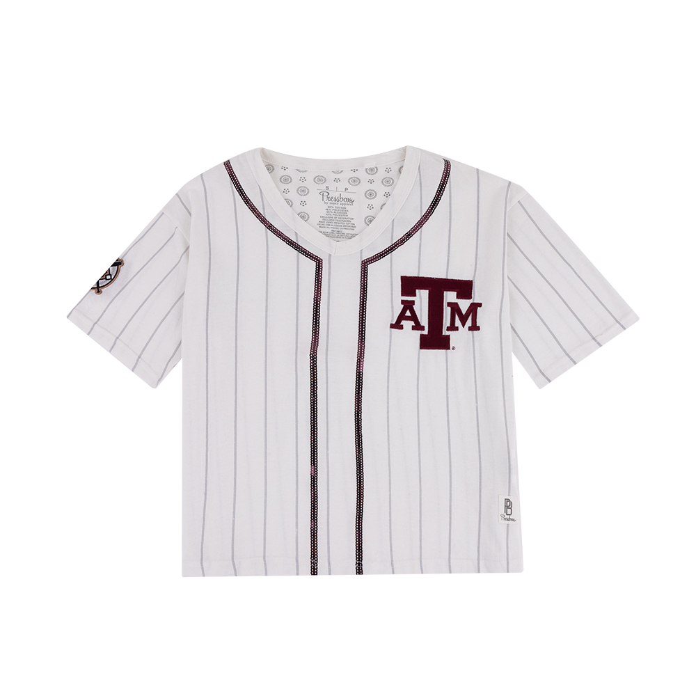 Baseball jersey with 'ATM' logo
