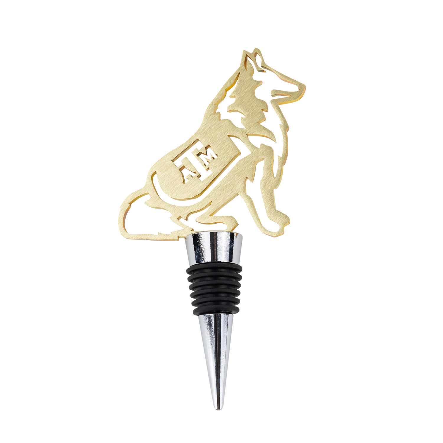 Texas A&M Reveille Wine Stopper